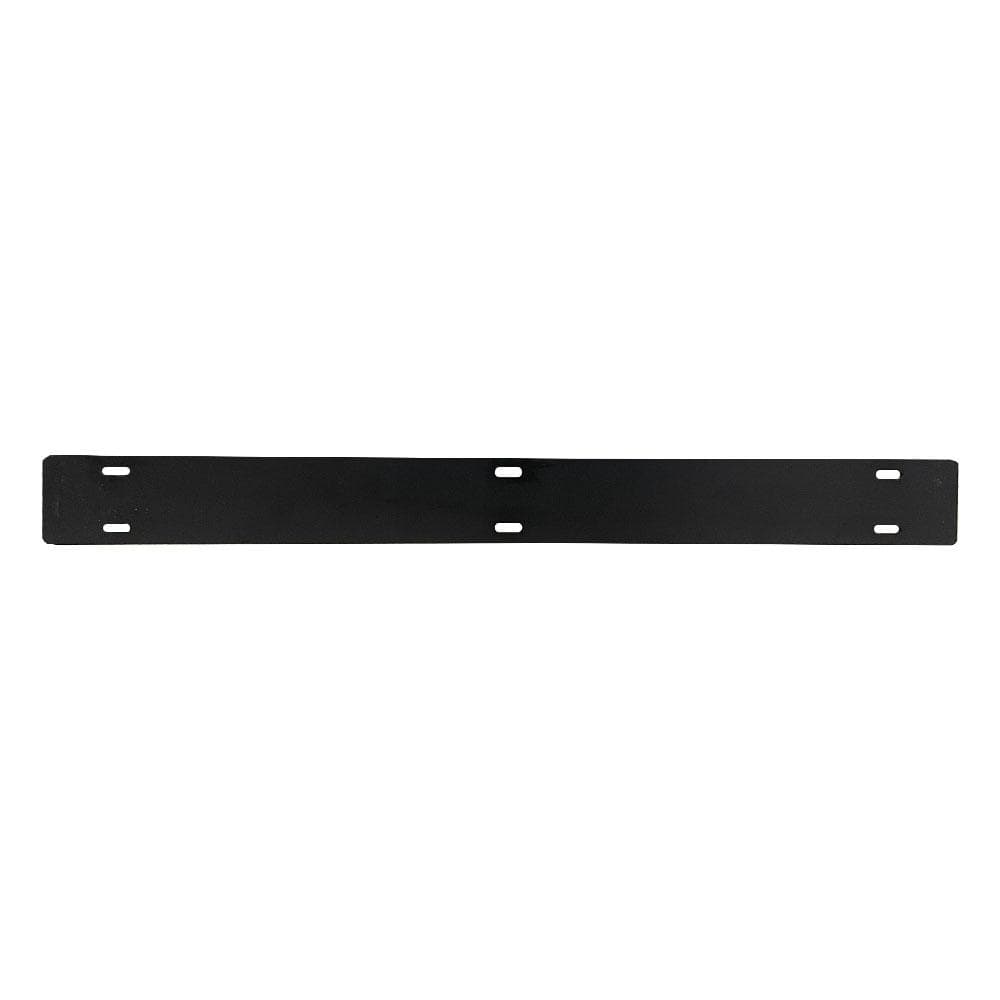 Massief stalen U tafelpoot zwart 80 bij 8 cm en hoogte 72 cm (8 x 1 cm) (set van 2 stuks)