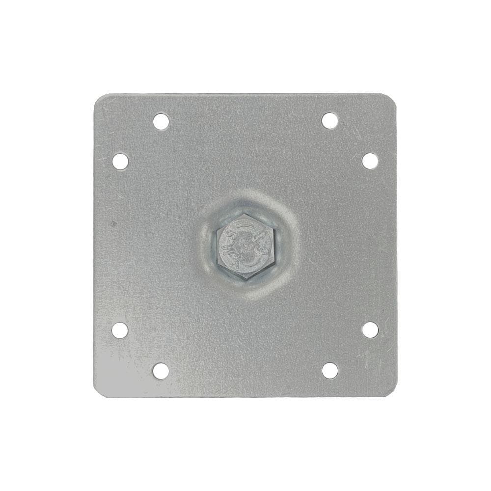 Set stalen tafelpoten zwart rond ø 6 cm en hoogte 72 cm - 4 stuks
