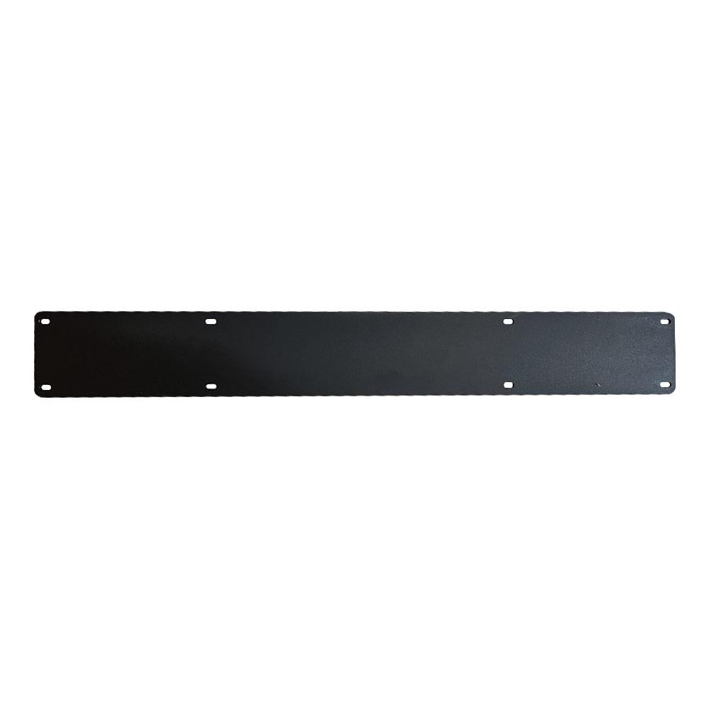Stalen smalle Y tafelpoot 76 bij 4 cm en hoogte 72 cm zwart (4 x 4 cm) (set van 2 stuks)