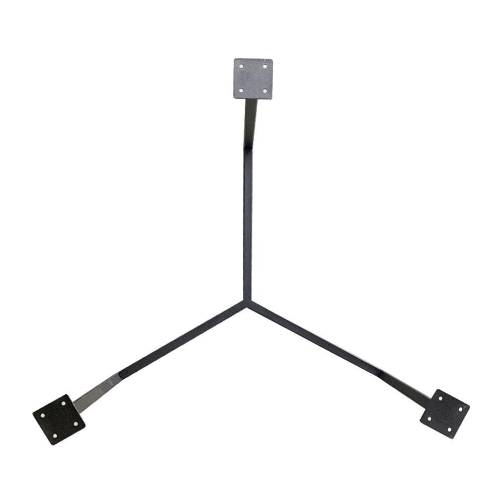 Stalen salononderstel zwart rond ø 73 cm en hoogte 37 cm (2 x 4 cm)