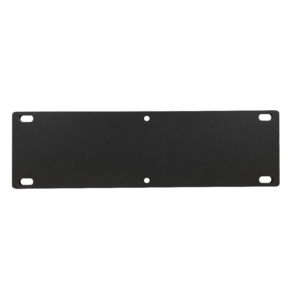 Stalen U tafelpoot zwart 38 bij 6 cm en hoogte 43 cm (6 x 6 cm) - 2 stuks