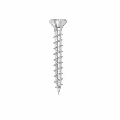 Set stalen schroeven verzinkt rond ø 0,45 cm en lengte 3,5 cm  - 16 stuks