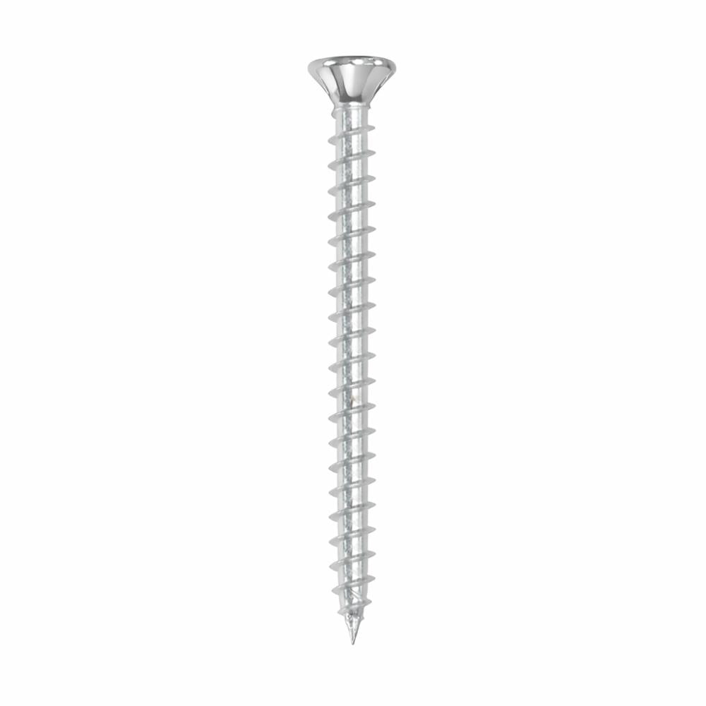 Set stalen schroeven verzinkt rond ø 0,5 cm en lengte 6 cm  - 16 stuks