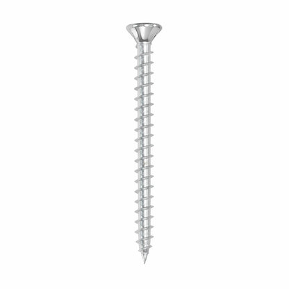 Set stalen schroeven verzinkt rond ø 0,5 cm en lengte 8 cm  - 16 stuks
