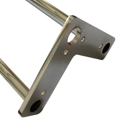 Stalen hairpin chroom hairpin ø 1,6 cm en hoogte 71 cm  (set van 4 stuks)
