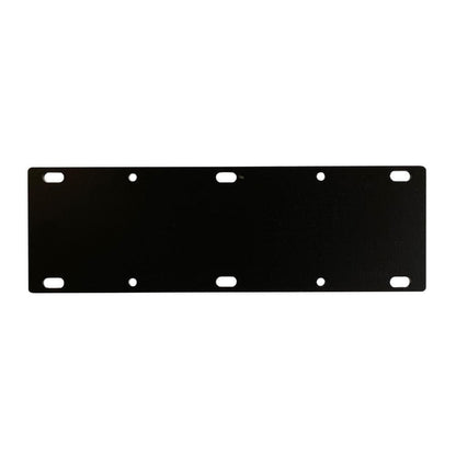 Stalen U tafelpoot zwart 38 bij 8 cm en hoogte 43 cm  (8 x 8 cm) - 2 stuks