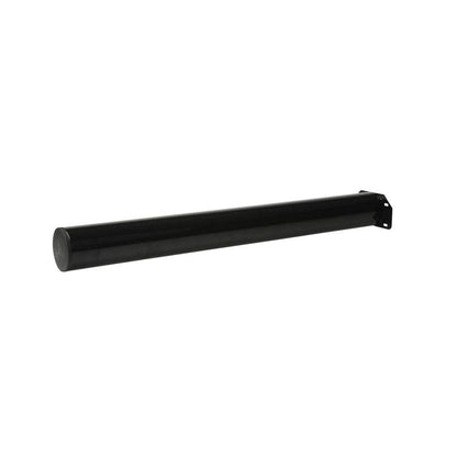 Stalen meubelpoot zwart rond ø 7,6 cm en hoogte 72 cm  - 4 stuks
