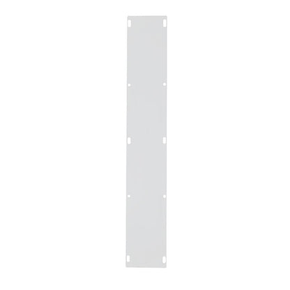 Stalen tafelpoot wit taps 75 bij 10 cm en hoogte 72 cm  (4 x 10 cm) - 2 stuks