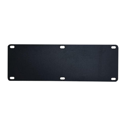 Set stalen A bankpoten 38 bij 8 cm en hoogte 43 cm zwart (8 x 8 cm) - 2 stuks