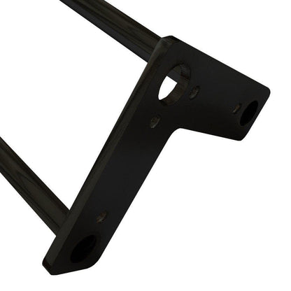 Stalen hairpin zwart hairpin ø 1,6 cm en hoogte 25 cm  (set van 4 stuks)