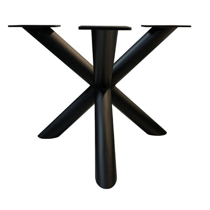 Stalen matrix zwart spinpoot 78 x 58 cm en hoogte 40 cm (ø 6 cm)