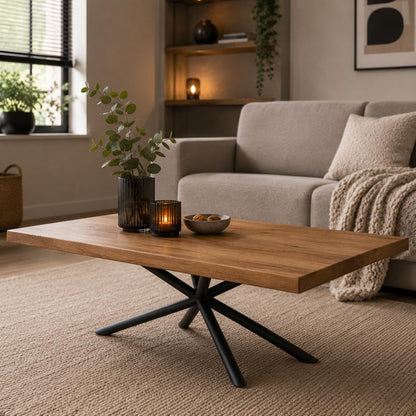 Stalen matrix zwart spinpoot 78 x 58 cm en hoogte 40 cm (ø 6 cm)