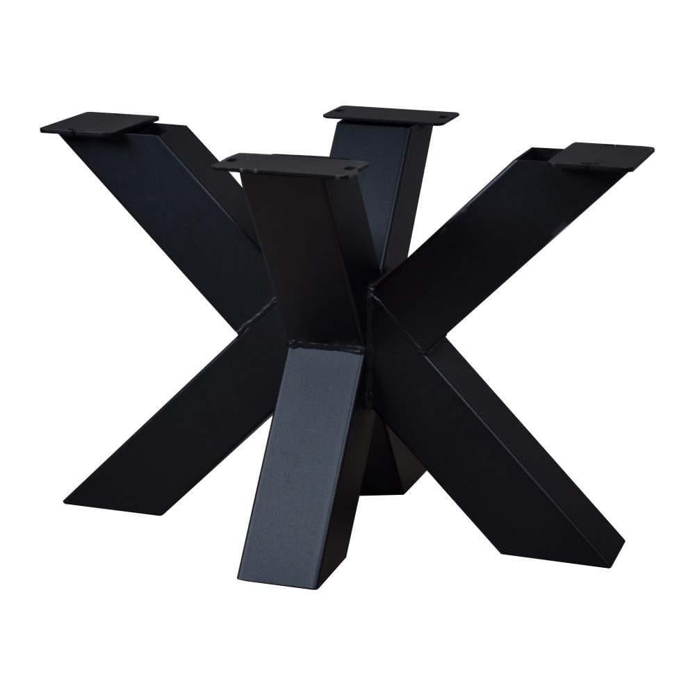 Stalen matrix zwart spinpoot 58 bij 40 cm en hoogte 40 cm  (8 x 8 cm)