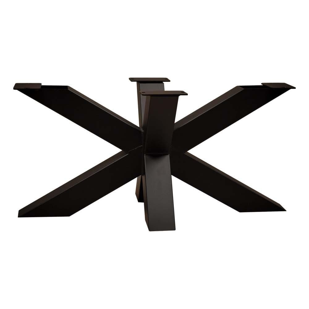 Stalen matrix zwart spinpoot 90 bij 60 cm en hoogte 40 cm  (8 x 8 cm)