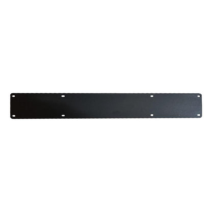 Stalen smalle Y tafelpoot 76 bij 4 cm en hoogte 72  cm zwart (4 x 4 cm) (set van 2 stuks)
