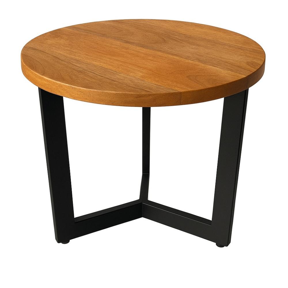 Stalen salononderstel zwart rond ø 42 cm en hoogte 37 cm  (2 x 4 cm)
