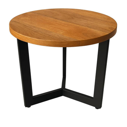 Stalen salononderstel zwart rond ø 42 cm en hoogte 37 cm  (2 x 4 cm)