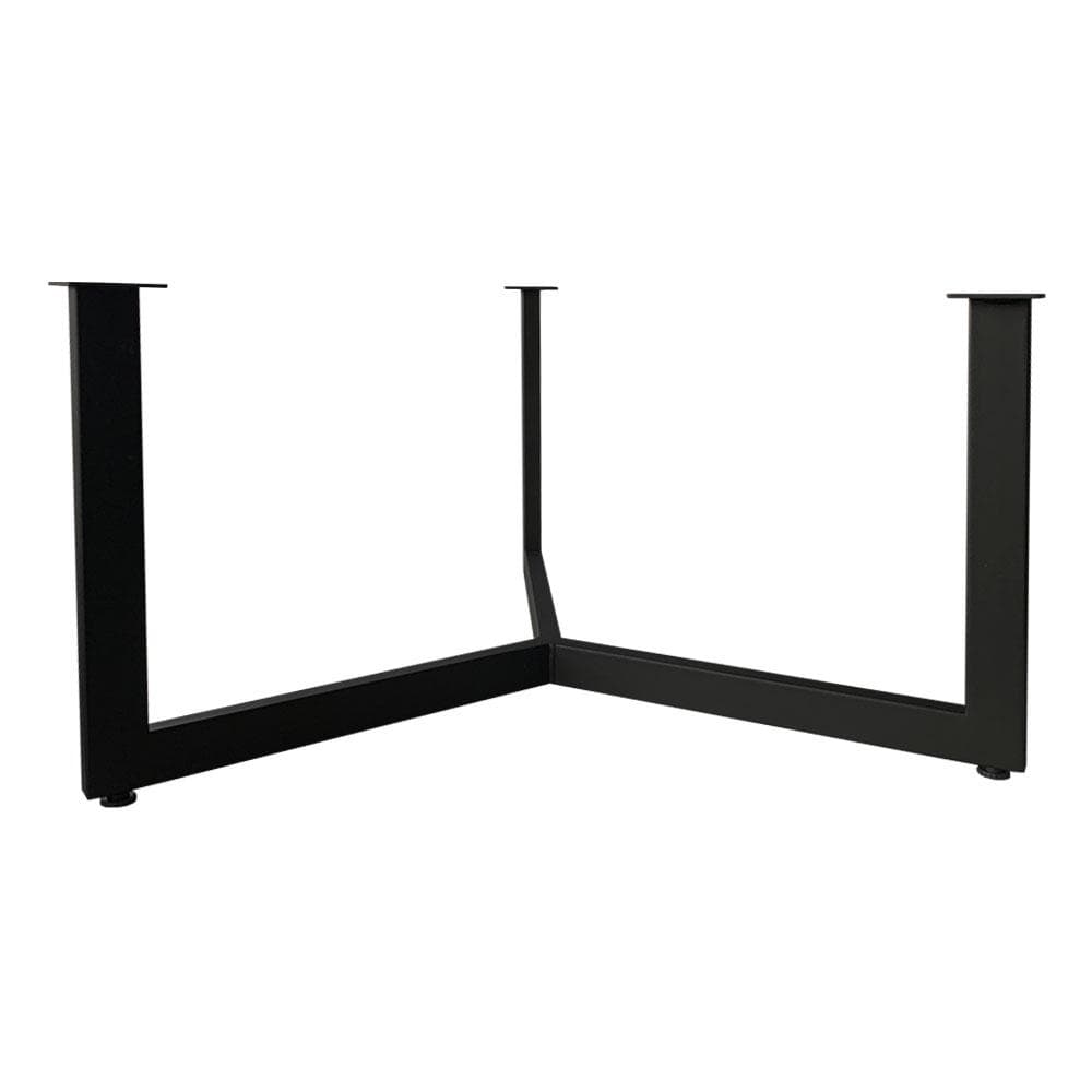 Stalen salononderstel zwart rond ø 73 cm en hoogte 37 cm  (2 x 4 cm)