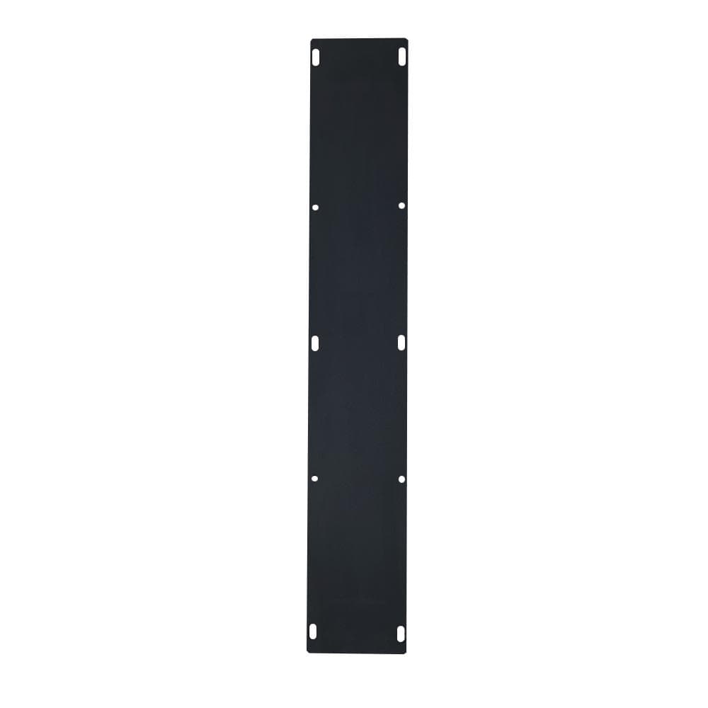 Stalen tafelpoot zwart taps 75 bij 10 cm en hoogte 72 cm  (4 x 10 cm) - 2 stuks