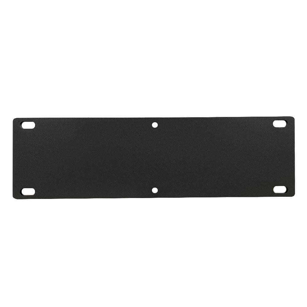 Stalen U tafelpoot zwart 36 bij 4 cm en hoogte 42 cm  (6 x 6 cm) - 2 stuks