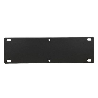 Stalen U tafelpoot zwart 36 bij 4 cm en hoogte 42 cm  (6 x 6 cm) - 2 stuks