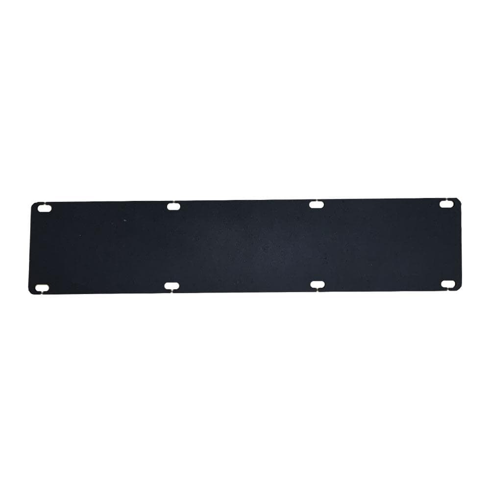 Stalen U tafelpoot zwart 55 bij 8 cm en hoogte 40 cm  (8 x 8 cm) - 2 stuks