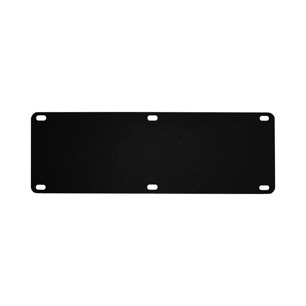 Stalen U tafelpoot zwart 38 bij 8 cm en hoogte 43 cm  (8 x 8 cm) - 2 stuks