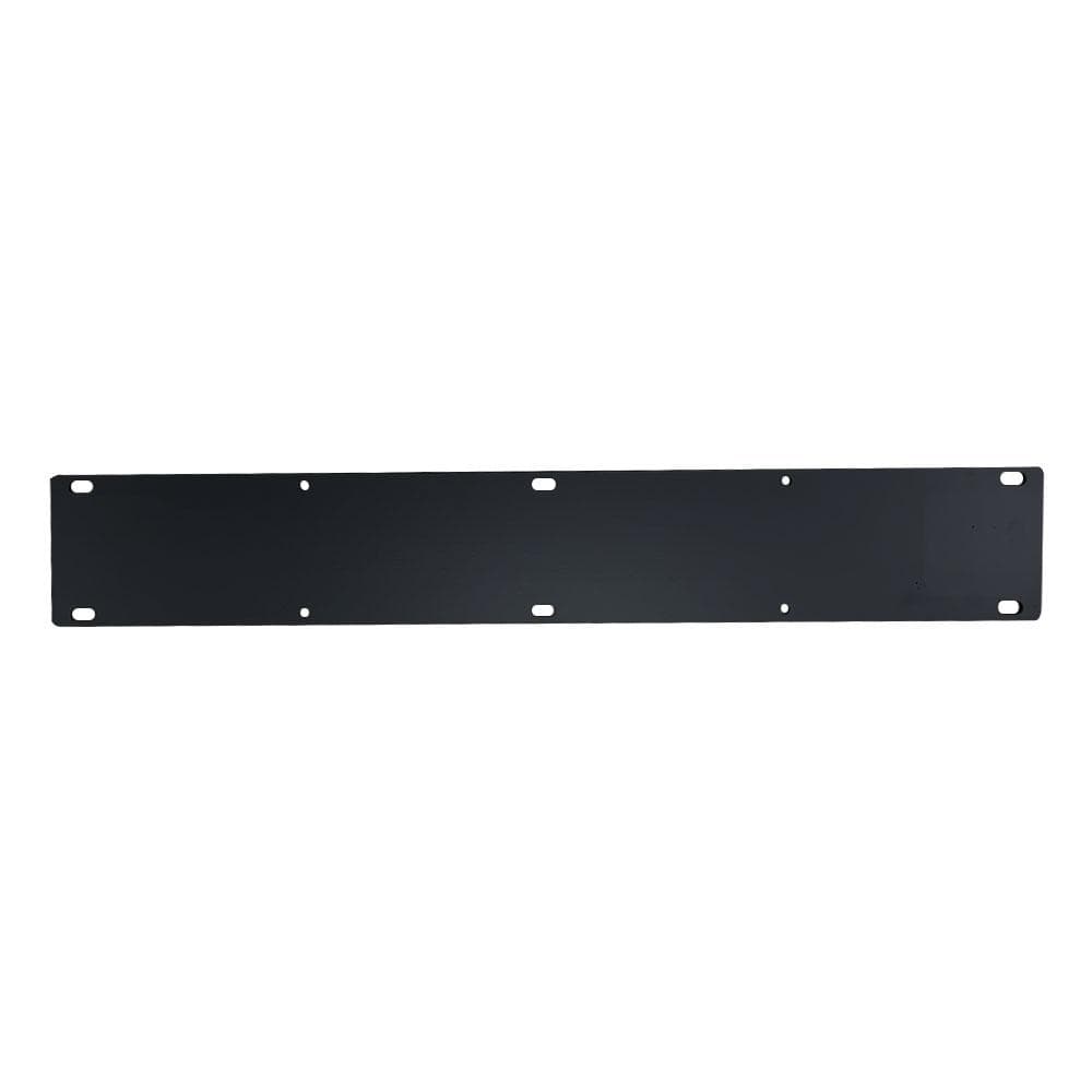 Stalen U tafelpoot zwart 76 bij 8 cm en hoogte 73 cm  (8 x 8 cm) (set van 2 stuks)